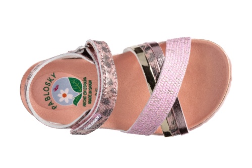 Сандалии БИО Pablosky для девочки, розовые фото 4