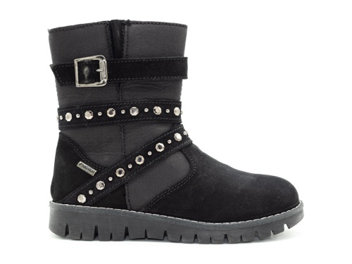 Полусапоги IMAC для девочки, чёрные фото 2