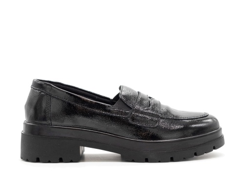 Женские лоферы IMAC, чёрные фото 2