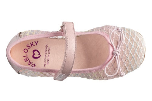 Туфли Pablosky для девочки, розовые фото 4