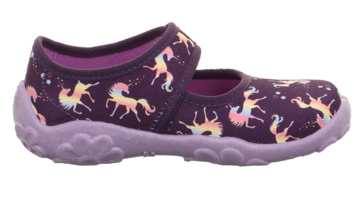 Тапочки Superfit для девочки, фиолетовые фото 4