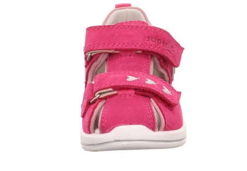Босоножки SUPERFIT для девочки, розовые фото 3