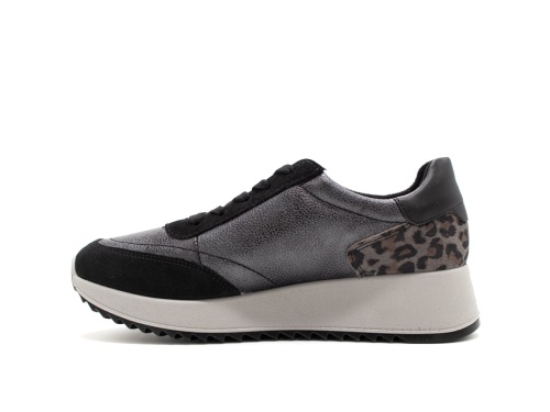 Женские кроссовки IMAC, чёрные фото 4