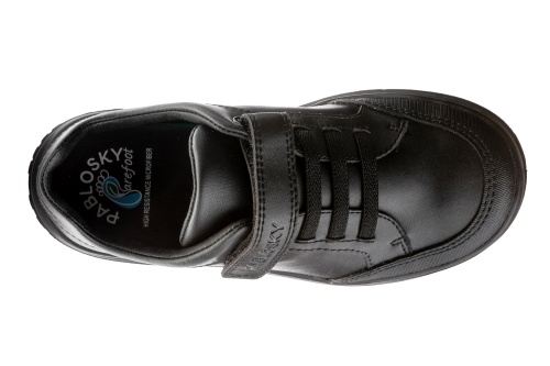 Полуботинки Pablosky для мальчика, чёрные фото 4