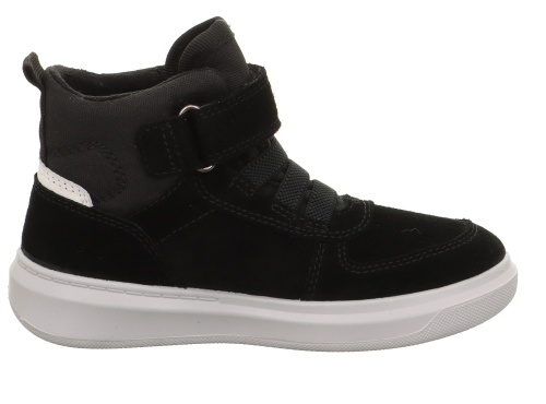 Высокие кеды SUPERFIT для мальчика, чёрные фото 4