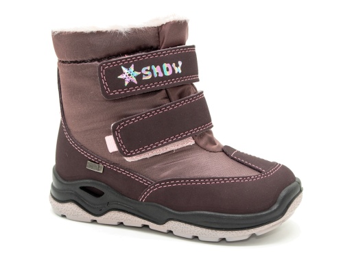 Ботинки IMAC для девочки, бордовые