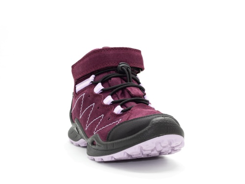 Ботинки IMAC для девочки, бордовые фото 3