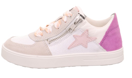 Кеды Superfit для девочки, белые фото 2