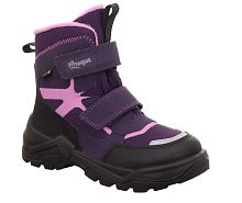 Ботинки Superfit для девочки, фиолетовые