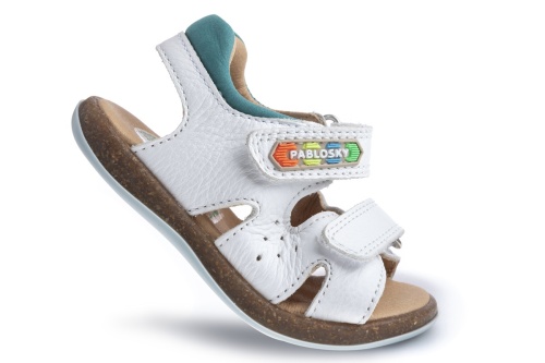 Сандалии Pablosky для мальчика, белые фото 5