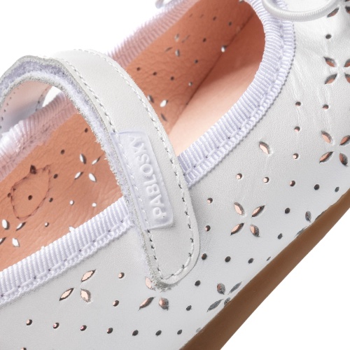 Туфли Pablosky для девочки, белые фото 7