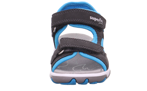Сандалии SUPERFIT для мальчика, серые фото 3
