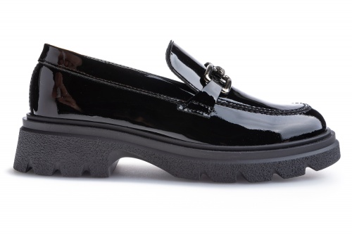 Туфли PAOLA для девочки, чёрные фото 2