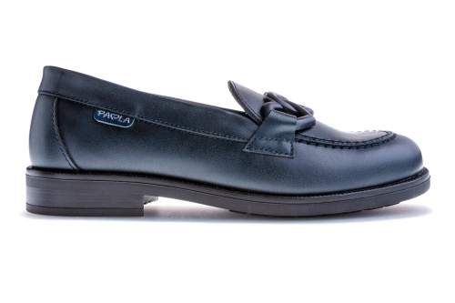 Лоферы Paola для девочки, синие фото 2