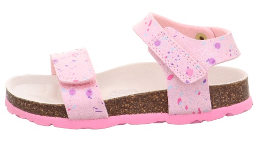 Босоножки Superfit для девочки, розовые фото 2