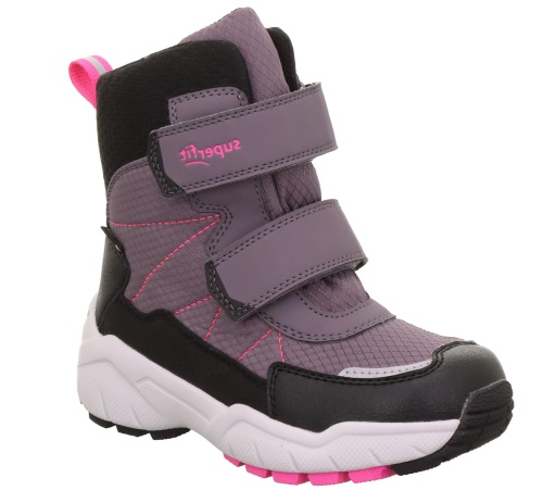 Ботинки Superfit для девочки, фиолетовые