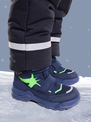 Ботинки Superfit для мальчика, синие фото 4