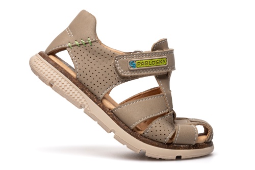 Сандалии Pablosky для мальчика, бежевые фото 5