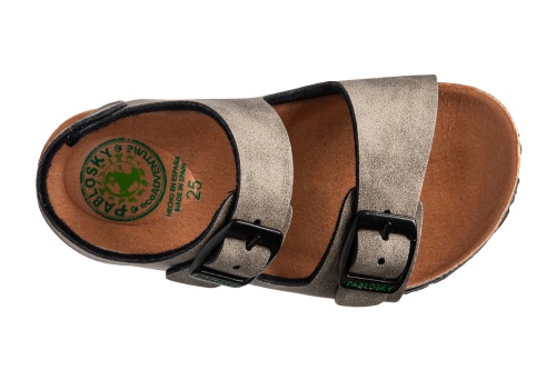 Сандалии БИО Pablosky для мальчика, зелёные фото 4