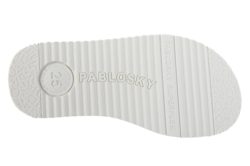 Босоножки Pablosky для девочки, белые фото 8