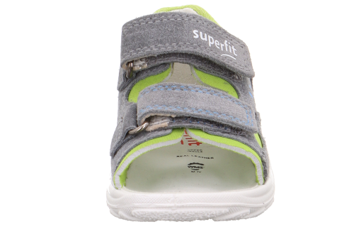 Сандалии SUPERFIT для мальчика, серые фото 3