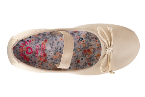 Туфли Pablosky для девочки, бежевые фото 4