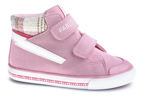 Высокие кеды PABLOSKY для девочки, розовые
