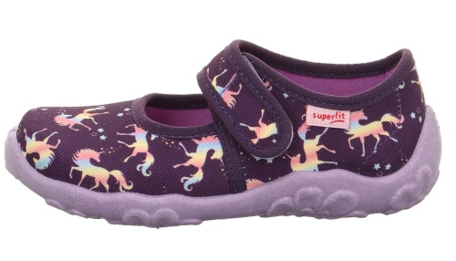 Тапочки Superfit для девочки, фиолетовые фото 2