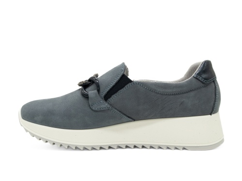 Женские полуботинки IMAC, синие фото 4