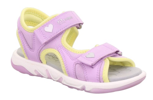 Босоножки Superfit для девочки, фиолетовые