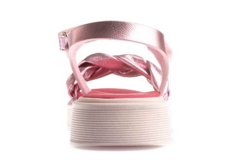 Босоножки Paola для девочки, розовые фото 4