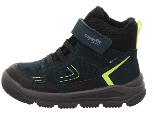 Ботинки Superfit для мальчика, зелёные фото 2