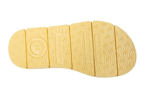 Босоножки Pablosky для девочки, жёлтые фото 8