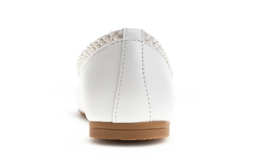 Туфли Paola для девочки, белые фото 3