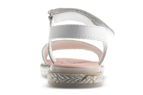 Босоножки Pablosky для девочки, белые фото 4