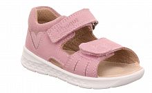 Босоножки SUPERFIT для девочки, розовые