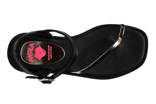 Босоножки Paola для девочки, чёрные фото 4