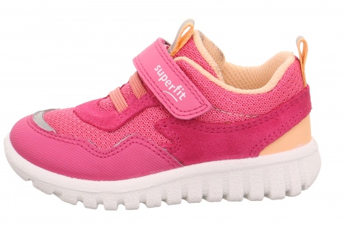 Кроссовки SUPERFIT для девочки, розовые фото 2