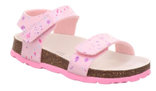 Босоножки Superfit для девочки, розовые