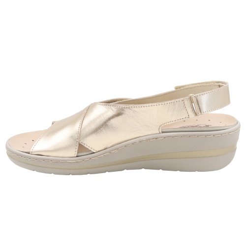 Женские босоножки IMAC, золотые фото 4