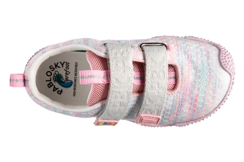 Кроссовки Pablosky для девочки, розовые фото 4
