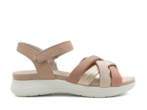 Женские босоножки IMAC, бежевые фото 2