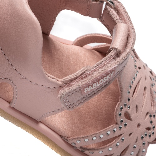 Босоножки Pablosky для девочки, розовые фото 7