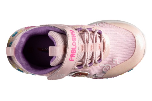 Кроссовки Pablosky для девочки, розовые фото 8