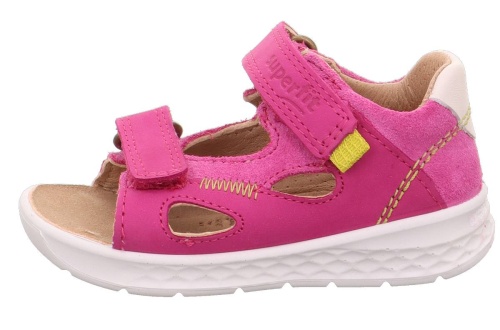 Босоножки Superfit для девочки, розовые фото 2