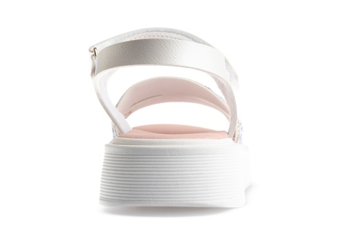 Босоножки Pablosky для девочки, белые фото 4