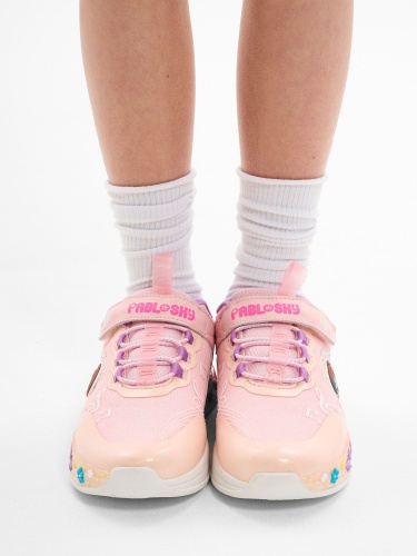 Кроссовки Pablosky для девочки, розовые фото 3