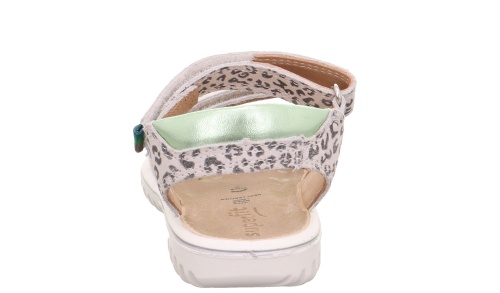 Босоножки SUPERFIT для девочки, белые фото 5