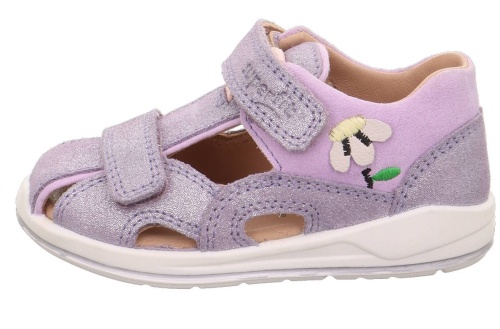 Босоножки Superfit для девочки, фиолетовые фото 2