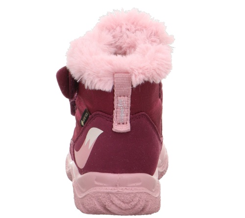 Ботинки Superfit для девочки, бордовые фото 5